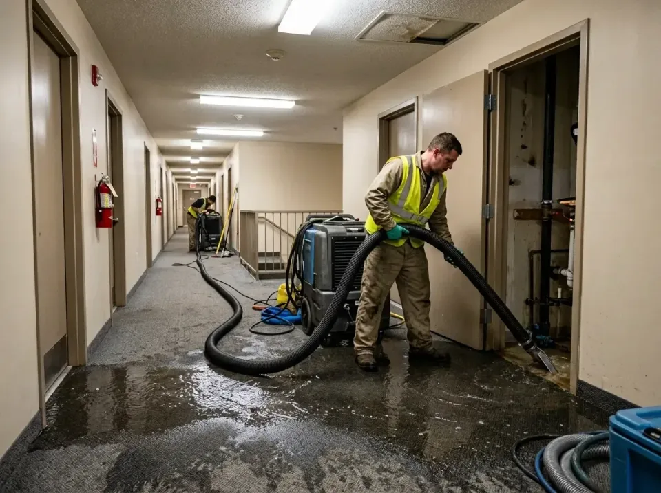 multi-unit-apartment-hallway-f-005 — frequently asked questions, Emergency Burst Pipe Water Extraction & Removal in Twentyni…